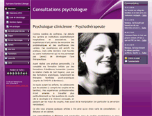Tablet Screenshot of consultations-psychologue.com